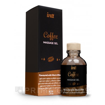 Intt Coffee Massage Gel - Съедобный гель для интимного массажа, 30 мл (кофе) от sex shop primegoods фото 9