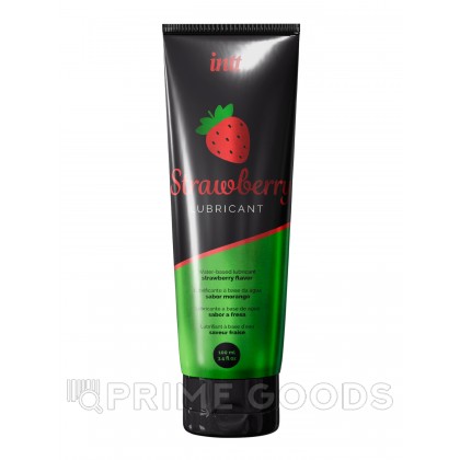 Intt Strawberry Lubricant - оральный лубрикант с ароматом и вкусом клубники (100 мл.) от sex shop primegoods