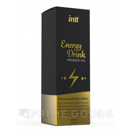 Intt Energy Drink Massage Gel - Съедобный массажный гель для интимных зон, 30 мл от sex shop primegoods фото 7