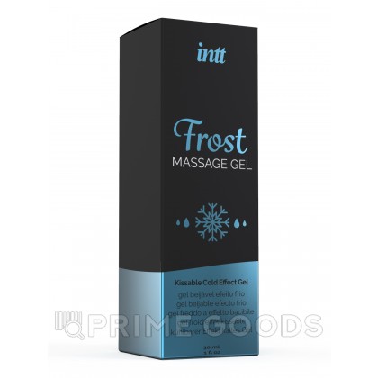 Intt Frost Massage Gel - Съедобный массажный гель с охлаждающим эффектом, 30 мл от sex shop primegoods фото 8