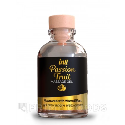 Intt Passion Fruit Massage Gel - Съедобный гель для интимного массажа, 30 мл (маракуйя) от sex shop primegoods фото 8