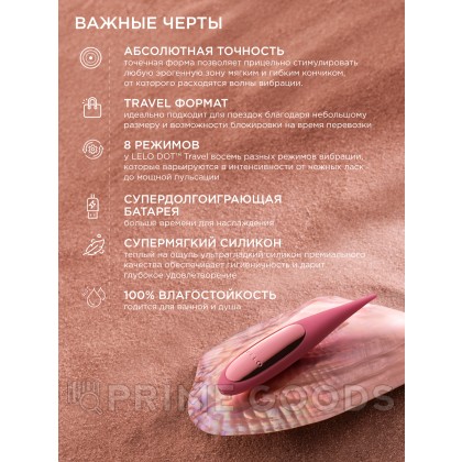 Вибратор для клитора Lelo Dot Travel от sex shop primegoods фото 5