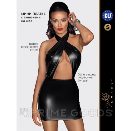 Мини-платье с завязками Noir Handmade, черный, S от sex shop primegoods фото 4