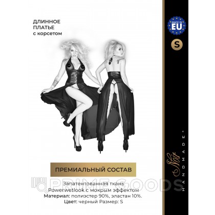 Платье с корсетом Noir Handmade, черный, S от sex shop primegoods фото 5