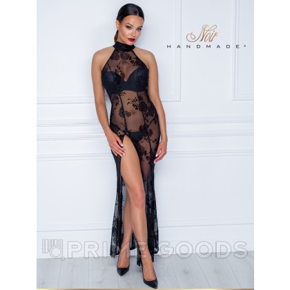 Платье из кружева Noir Handmade, черный, S от sex shop primegoods фото 6