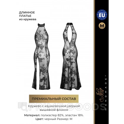 Платье из кружева Noir Handmade, черный, M от sex shop primegoods фото 8