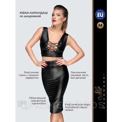 Юбка карандаш Noir Handmade, черный, M от sex shop primegoods фото 3