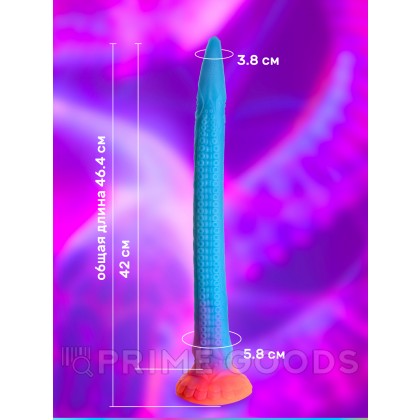 Фаллоимитатор Makara Glow-In-The-Dark Silicone Snake Dildo от sex shop primegoods фото 4
