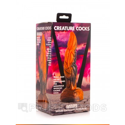 Фантазийный фаллоимитатор Creature Cocks Ravager (20,3×4,6 см) от sex shop primegoods фото 9
