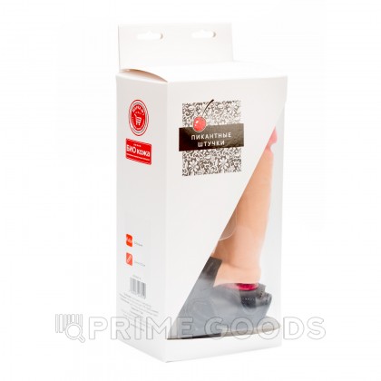 Страпон-реалистик 18 см - Пикантные Штучки Телесный от sex shop primegoods фото 6