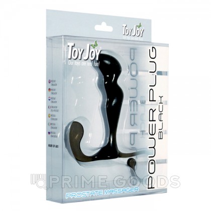 Массажер простаты Power Plug Prostate Massager Черный от sex shop primegoods фото 3