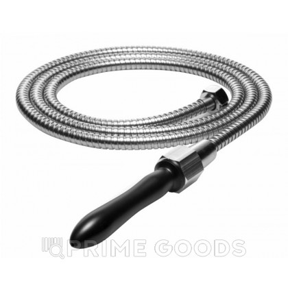 Набор для анального душа Aqua Shot Shower, серебристый от sex shop primegoods