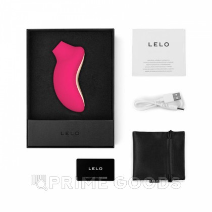 NEW! Звуковой стимулятор клитора Lelo - Sona 2, 11.5 см (розовый) от sex shop primegoods фото 4