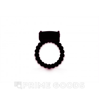 Браззерс - эрекционное кольцо с вибрацией, 4х3 см. Черный от sex shop primegoods