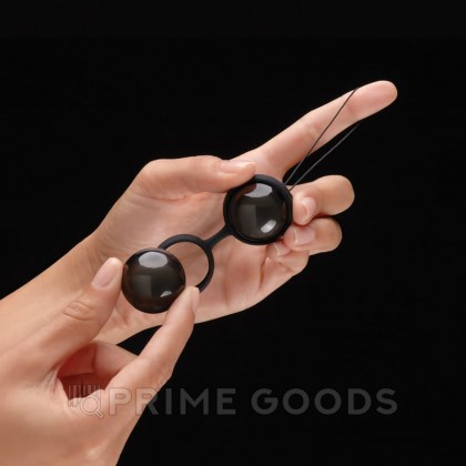 Luna Beads Noir (LELO) - Вагинальные шарики, 2,9 см (черный) от sex shop primegoods фото 4