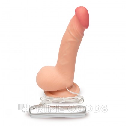 Фаллоимитатор с вибрацией, 11.5 см - Пикантные Штучки Телесный от sex shop primegoods