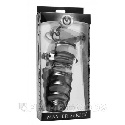 Насадка Bang Bang Master Series для стимуляции точки G, черный, 15.5 см от sex shop primegoods фото 3