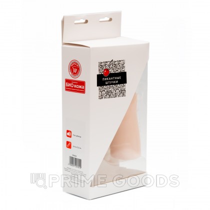 Фаллос-насадка для члена, 12,5 см - Пикантные Штучки Телесный от sex shop primegoods фото 5