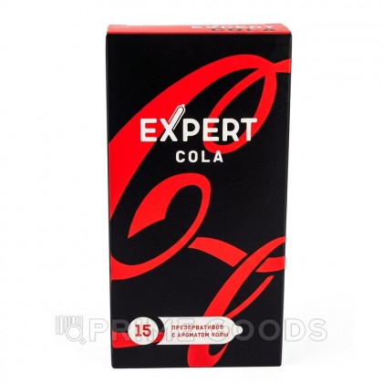 Презервативы EXPERT Cola, аромат Колы, 15 шт от sex shop primegoods