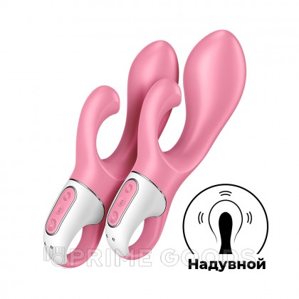 Вибратор-кролик Air pump bunny 2 Satisfyer розовый от sex shop primegoods
