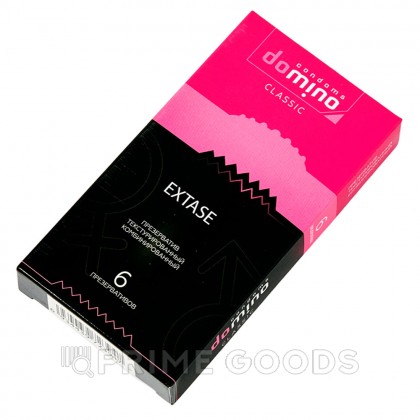 Презервативы DOMINO CLASSIC Extase, текстурированные, 6 шт от sex shop primegoods фото 2