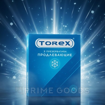 Презервативы продлевающие с анестетиком TOREX 3 шт от sex shop primegoods фото 3