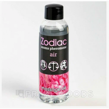 Массажное масло с феромонами ZODIAC AIR, 75 мл от sex shop primegoods фото 3