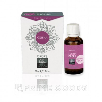 Биологически активная добавка к пище Geisha drops Shiatsu (30 мл.) от sex shop primegoods