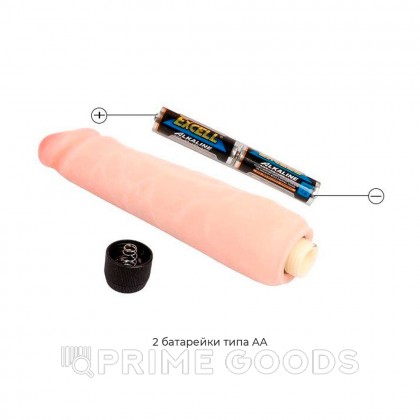 Реалистичный вибратор Love Companion (25×4,4 см) от sex shop primegoods фото 7
