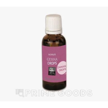 Биологически активная добавка к пище Geisha drops Shiatsu (30 мл.) от sex shop primegoods фото 4