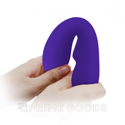 Вибратор Matt Super Soft (19 см) синий от sex shop primegoods фото 4