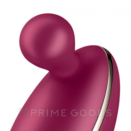 Стимулятор клитора Satisfyer Spot On бордовый от sex shop primegoods фото 7