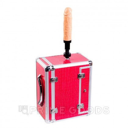 Секс-машина чемодан Diva Wiggler (2 насадки, 17 см) от sex shop primegoods фото 8