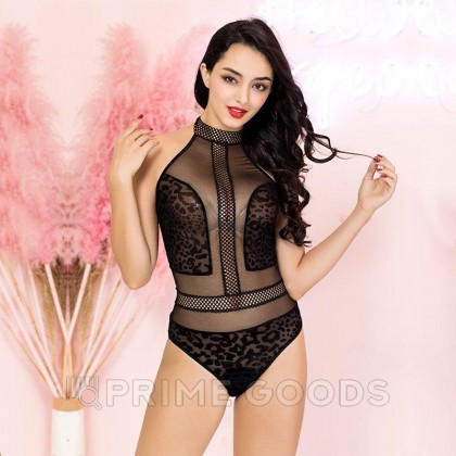 Тедди прозрачный с леопардовыми вставками от sex shop primegoods фото 2