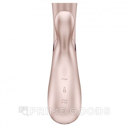 Вибратор с подогревом Satisfyer Hot Lover, бежевый от sex shop primegoods фото 3