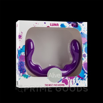 Страпон Alive Luna, двусторонний безремневой от sex shop primegoods фото 4