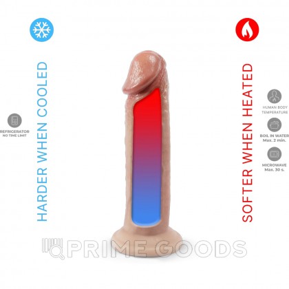 Фаллоимитатор SILEXD Model 2 Premium Real Skin, телесный, 6
