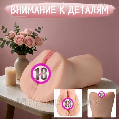 Реалистичный мастурбатор SHEQU REGINA от sex shop primegoods фото 6