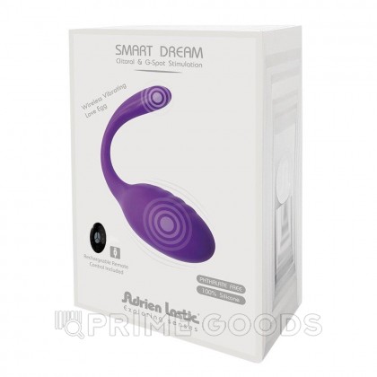 Стимулятор клитора и точки G Smart Dream II с пультом ДУ от Adrien Lastic от sex shop primegoods фото 5