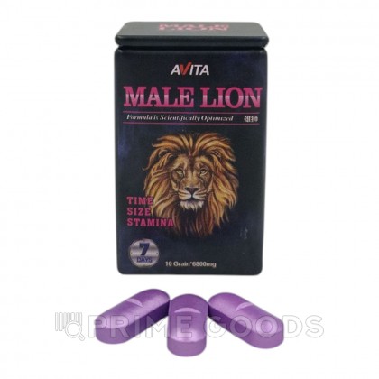 Возбуждющее средство для мужчин Male Lion (10 таблеток) от sex shop primegoods