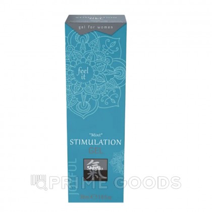 Интимный гель возбуждающий для женщин  JOY Мята от Shiatsu 30 мл. от sex shop primegoods фото 3