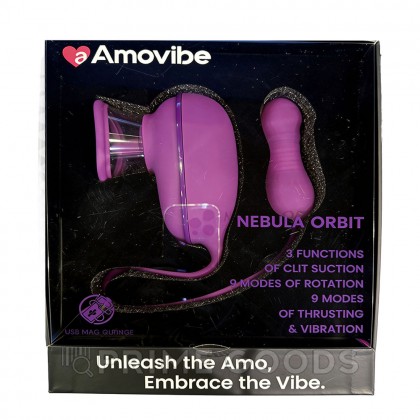 Стимулятор клитора Amovibe Nebula Orbit инновационный от sex shop primegoods фото 2