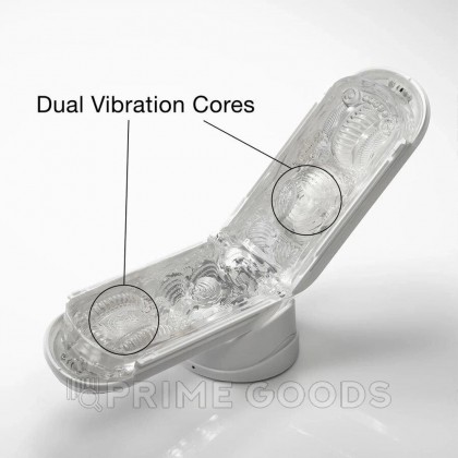 Мастурбатор Tenga Flip Zero Gravity с вибрацией, белый от sex shop primegoods фото 9