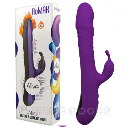 Вибратор-кролик Romax фиолетовый от Alive от sex shop primegoods фото 4