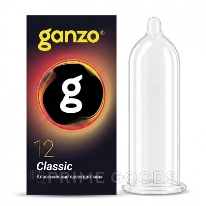 Презервативы Ganzo Classic с обильной смазкой, 12 шт. от sex shop primegoods