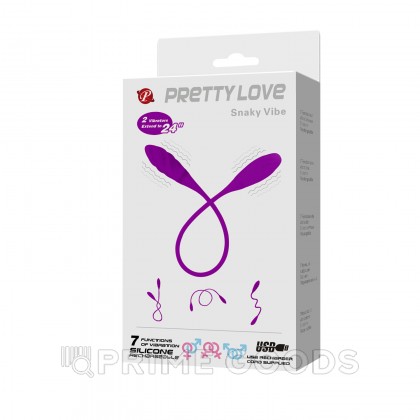 Двусторонний вибратор Pretty love (7 режимов вибрации) от sex shop primegoods фото 8