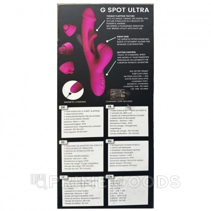 Инновационный вибратор кролик G Spot Ultra от Amovibe от sex shop primegoods фото 3