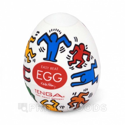 TENGA&Keith Haring Egg Мастурбатор яйцо Dance от sex shop primegoods фото 2