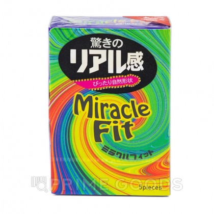 Презервативы SAGAMI Miracle Fit 5 шт. (анатомическая форма) от sex shop primegoods
