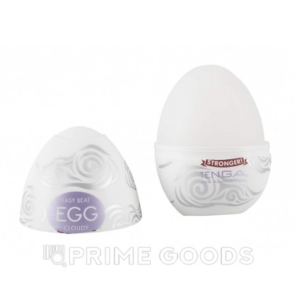 TENGA Egg Мастурбатор яйцо Cloudy от sex shop primegoods фото 6